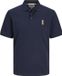 Jack & Jones Poloshirt Jorpalm Emb Polo Ss Dut 12257950 Sky Captain Hommes Taille M