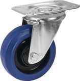 ROADINGER Zwenkwiel RD-100 100mm blauw