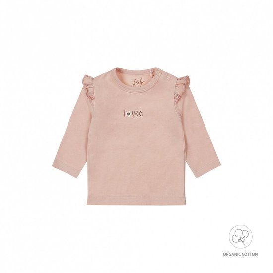 Dirkje NOOS Meisjes T-shirt - Light dusty pink