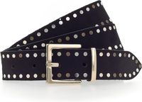 Tamaris Riem Leer W100 Zwart