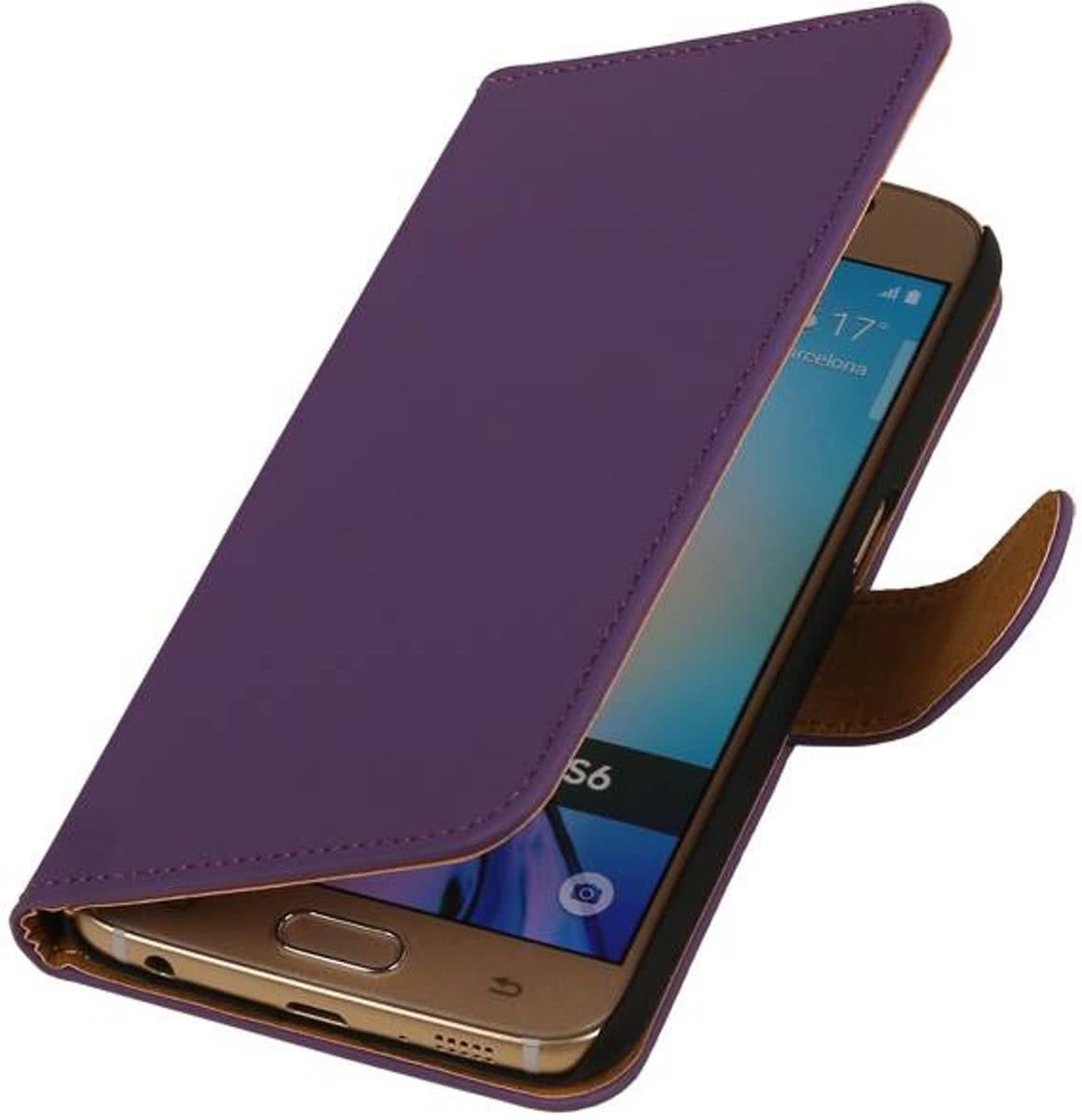 Best Cases Panda Best Cases Samsung Galaxy Grand Max - Paars Booktype Hoesje