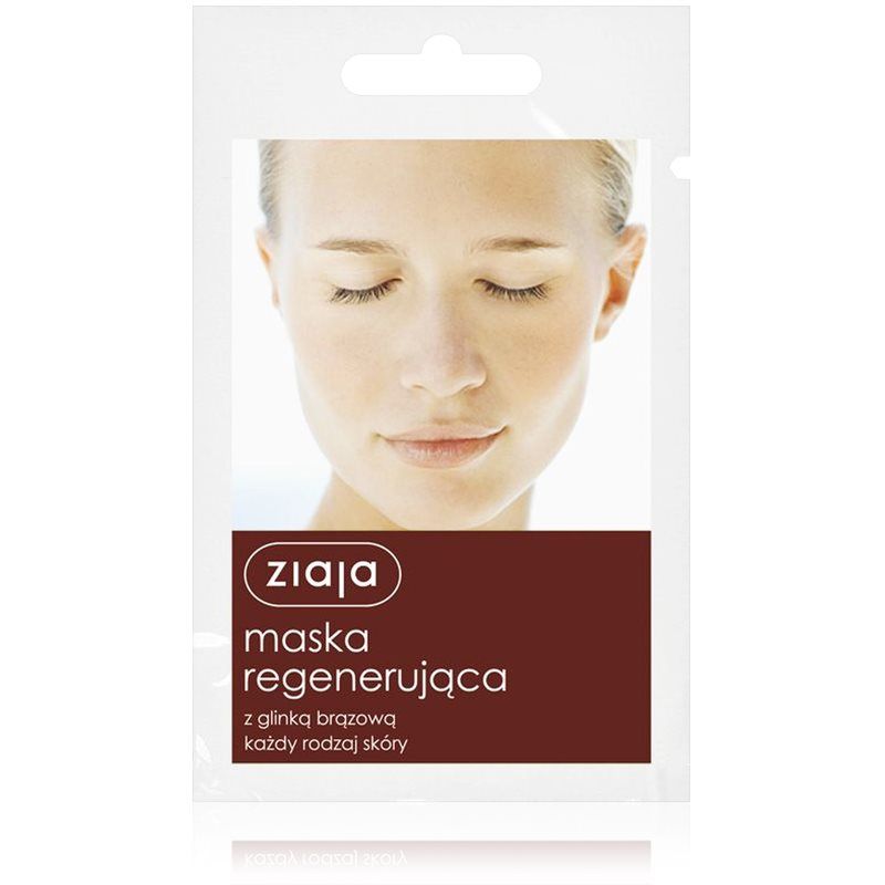 Ziaja - regenererend gezichtsmasker met bruine tint