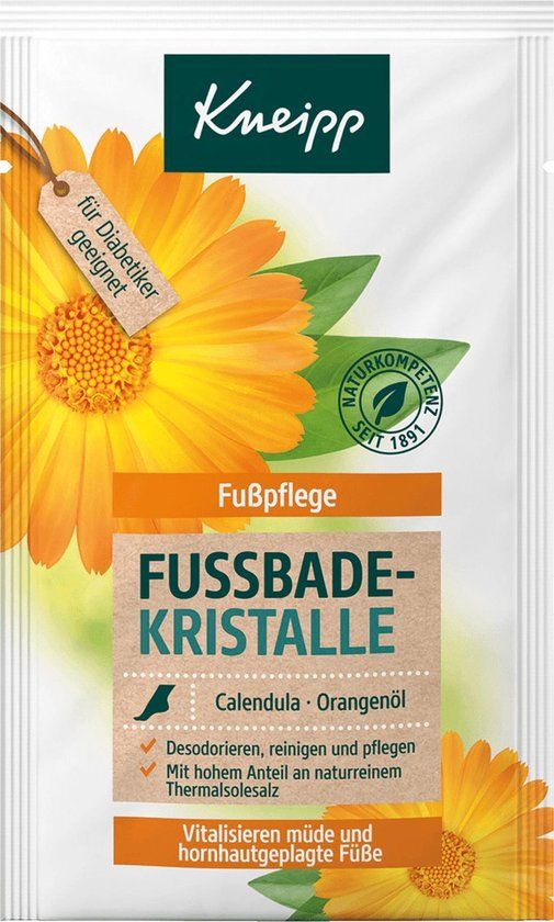 Kneipp Voetbadkristallen - Calendula & Orangenöl - 40g