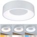Paulmann Plafonnier LED Casca IP44 White Switch 1500lm 230V 16W Blanc