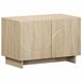 vidaXL meuble TV 60 x 34,5 x 40 cm Sonoma chêne bois composite