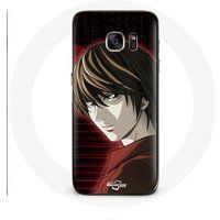 Maniacase Etui voor Samsung Galaxy S6 Edge Light Yagami Death Note Anime Manga