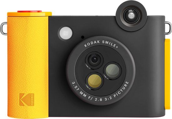 Kodak Smile+ Zwart - Instant Camera