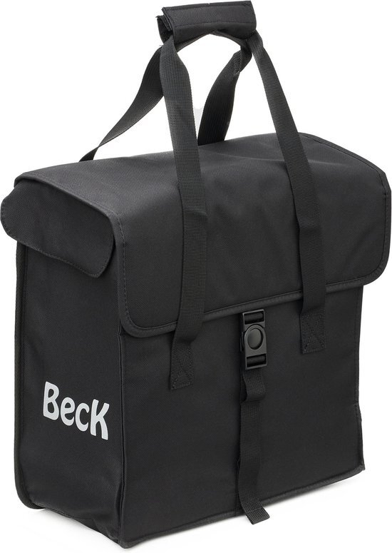 Beck Canvas Shopper Zwart 16L
