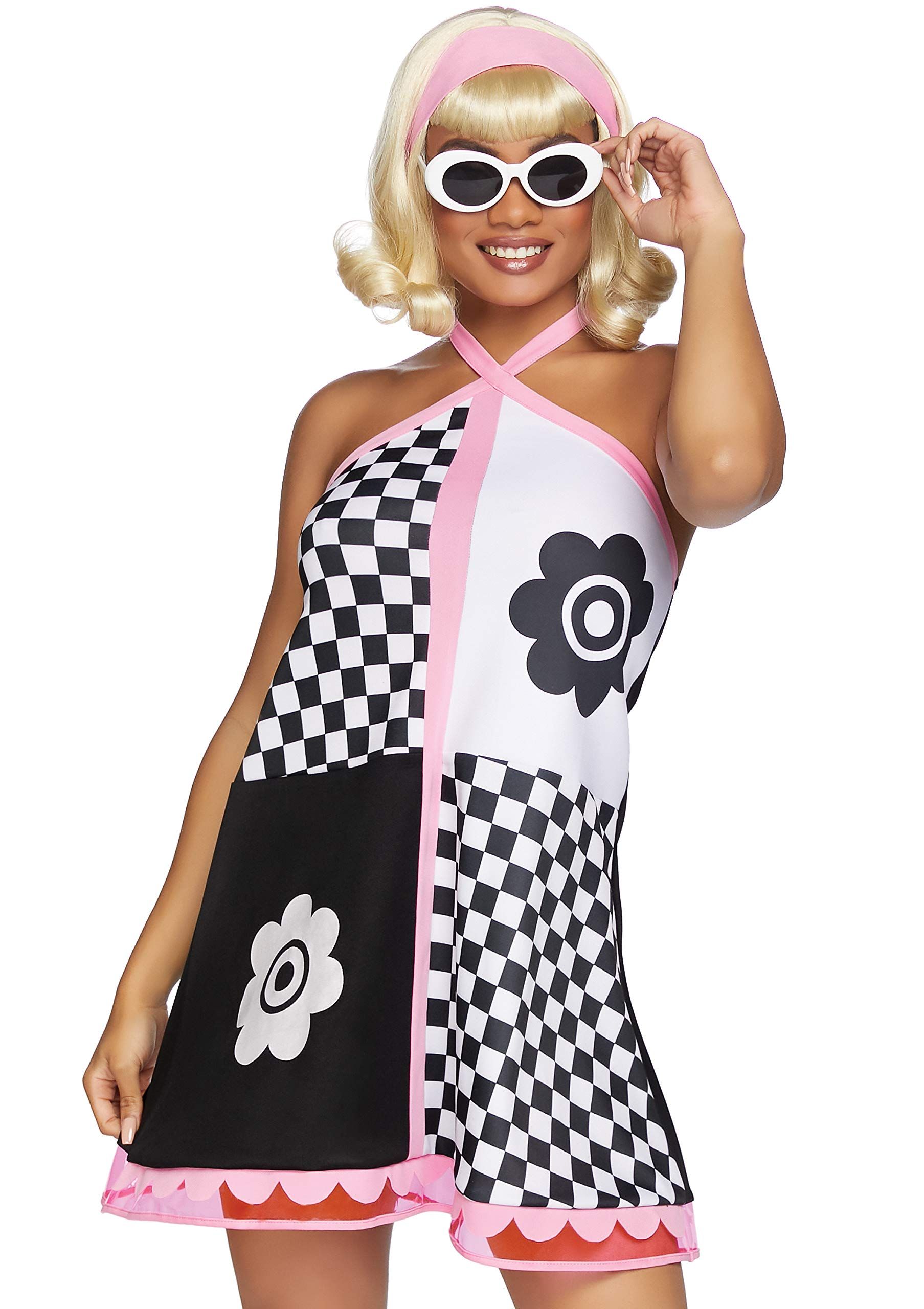 Leg Avenue Jaren 60 retro outfit voor dames - XS