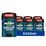 Mennen NATURAL FORCE Deodorant van natuurlijke oorsprong voor heren, 48 uur | 94% natuurlijke oorsprong, kolenextract, anti-sporen kleding, mannelijke minerale geur, langdurige bescherming