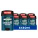 Mennen NATURAL FORCE Deodorant van natuurlijke oorsprong voor heren, 48 uur | 94% natuurlijke oorsprong, kolenextract, anti-sporen kleding, mannelijke minerale geur, langdurige bescherming