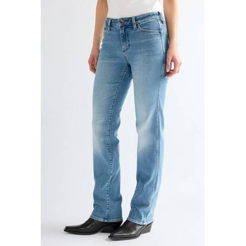 Wrangler Straight Leg Jeans - Lichtblauw