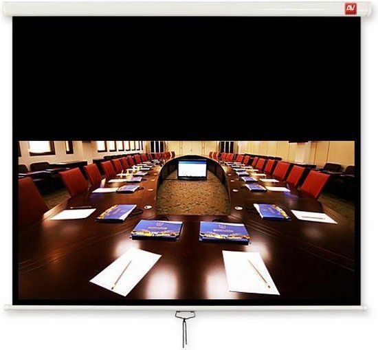 Avtek International Business 240 16:10 Wit projectiescherm