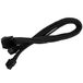 SilverStone SST-PP07-EPS8B - 30 cm EPS 8-polig naar EPS/ATX 4+4-pins verlengkabel, zwart