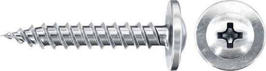 Fischer 40456 Metaalschroeven - 4.2 x 13 mm - 1000 stuks