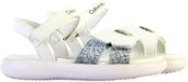 Calvin Klein Elisabet Kindersandalen met klittenband in jeanslook V3A2-8050