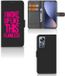 B2Ctelecom Xiaomi 12 Pro Hoesje met naam Woke Up - Origineel Cadeau Zelf Maken