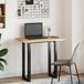 VidaXL Bureaublad 80x50x2 cm onbehandeld massief acaciahout