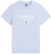 Tommy Jeans T-shirt Tjm Slim Graphic Tee Dm0dm22376 C5r Moonlight Iris Mannen Maat - L