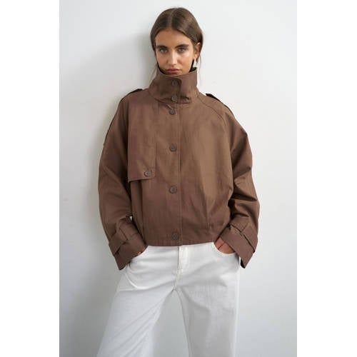 TOPSHOP trenchcoat - bruin