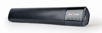 Gembird SPK-BT-BAR400-01 Draagbare & party speaker Draadloze stereoluidspreker Zwart 10 W