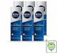NIVEA MEN Gel hydratant anti-âge avec hyaluron - 50 ml - 6 pièces