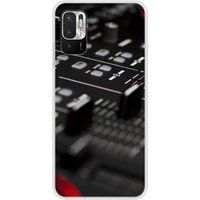 Xiaomi Redmi Note 10 / Note 10S Dj mixer bedrukt siliconen hoesje