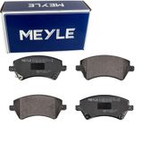 MEYLE Bremsbelagsatz, Scheibenbremse 0252376617/W Vorderachse