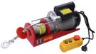 Moteur de compresseur d'air – Fonctionne sans huile et est silencieux – 750 W / 1 CV – 220 V – 400 tr/min – 145 l/min – Utilisable pour compresseurs de réfrigération – Rouge