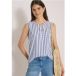 Chemise à rayures en seersucker