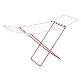 MSV Vleugeldroogrek 180x50x108cm 18m Staal Rood/Wit