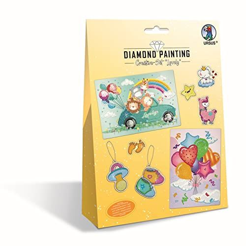Ursus 43510005-Diamond Painting Creative Lovely - Knutselset voor kinderen