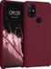 kwmobile telefoonhoesje geschikt voor OnePlus Nord N10 5G - Hoesje met siliconen coating - Smartphone case in rabarber rood