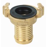 Ribimex PRA/RPB.4500 Raccords rapides cannelés avec joint - Ø tuyau 15 mm