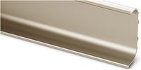 Poignée de porte Canis C, L3500mm, aspect inox