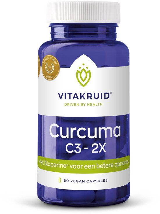 Vitakruid Curcuma C3-2X - 60 vegicaps