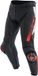 Dainese Super Speed S26 geperforeerde leren motorfietsbroeken - Zwart/Wit/Rood - Maat 48