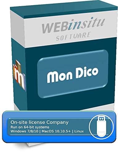 MonDico - Editor van digitale woordenboeken, lexicons en glossaria - On-site licentie Bedrijf