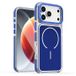 Apple Coque hybride iPhone 18 Pro Max bicolore - Compatible MagSafe - Bleue