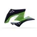 POLISPORT 8412900004 - Radiator Covers Black/Green