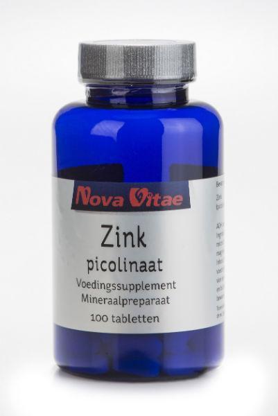 Nova Vitae Zink picolinaat 50 mg 100 TB