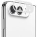 Blueo Invisible film de protection pour la caméra arrière de l'Apple iPhone Duo, plastique