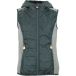 Peak Mountain veste sans manches à capuche femme Antilope