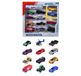 Majorette - 12-delige set – collectie Ride Now – schaal 1:64 – voertuigen van metaal – vrijwielen – 3 verschillende modellen – vanaf 3 jaar