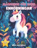 Enhörningar Bol Enhörningar Målarbok för Barn 4-8 År