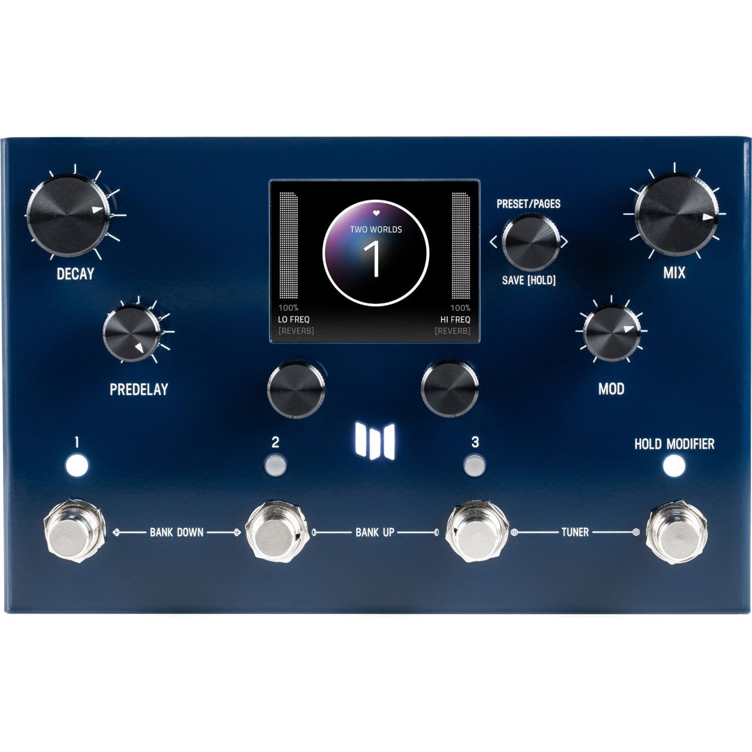 Meris MercuryX Modular Reverb System Effect Pedal