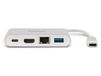 Hamlet HDKC-PD100 USB adaptateur graphique 3840 x 2160 Pixels Blanc