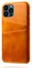 Casecentive - Leren Wallet case - iPhone 14 Plus - tan