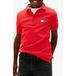 Tommy Hilfiger Garçon Polo Drapeau Ondulé Rouge Vif