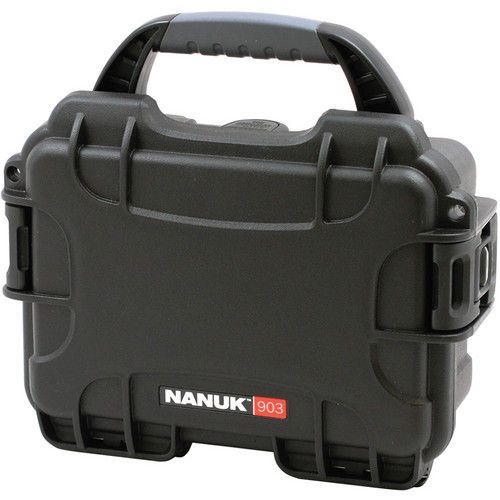 Nanuk 903 case zwart met foam